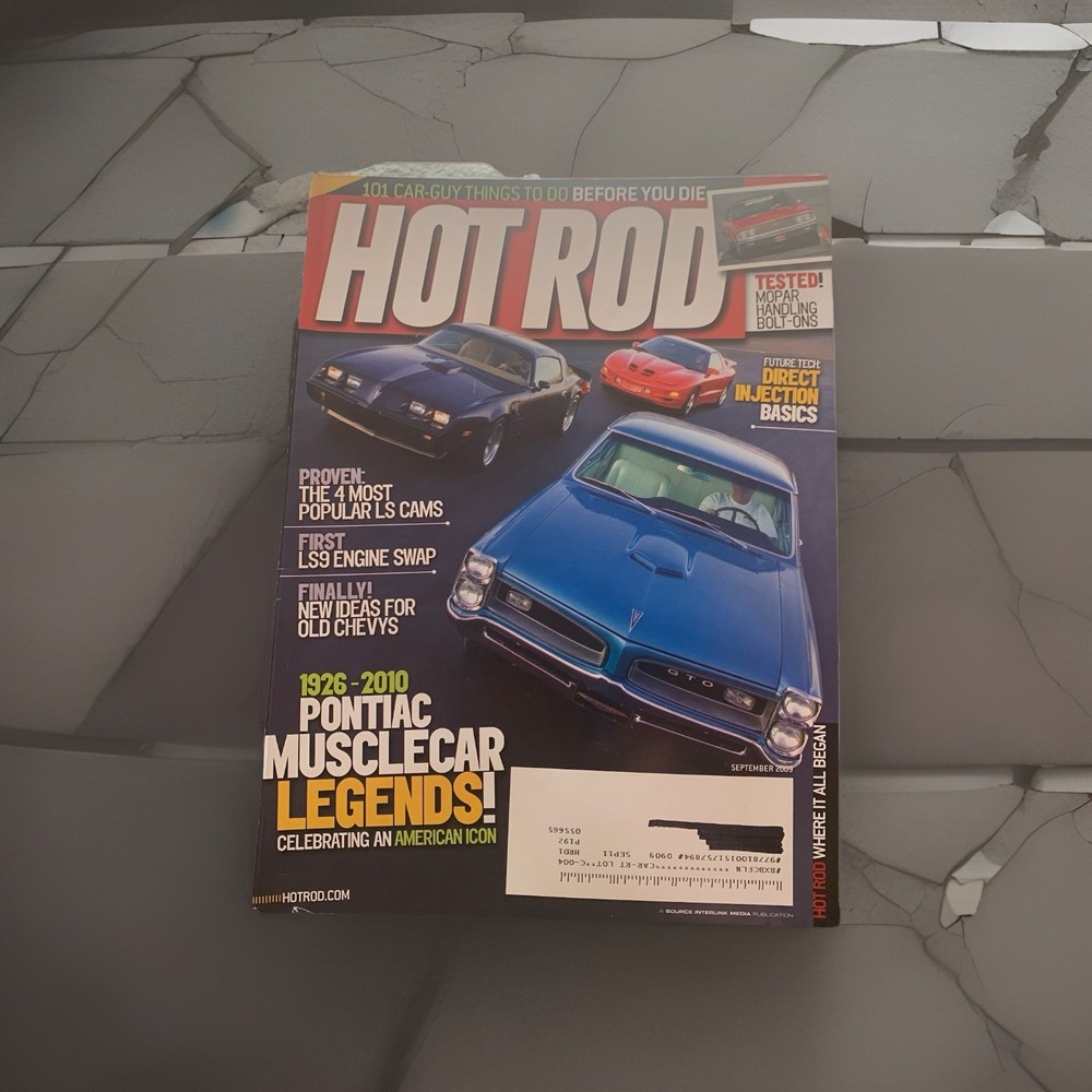 Hot Rod Magazine September 2009 101 Car Guy Things To Do Before You Die Gearhead